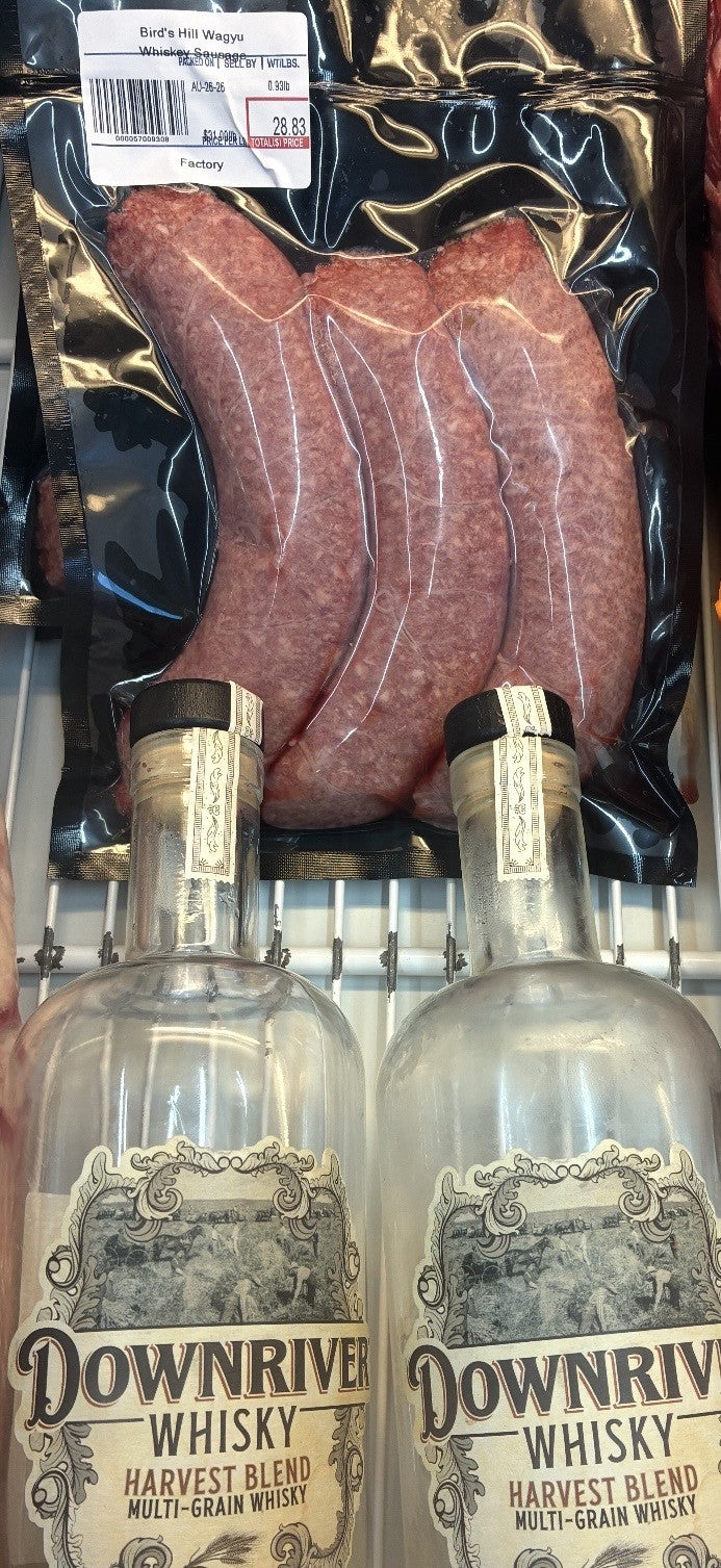 Whiskey and Wagyu Sausages