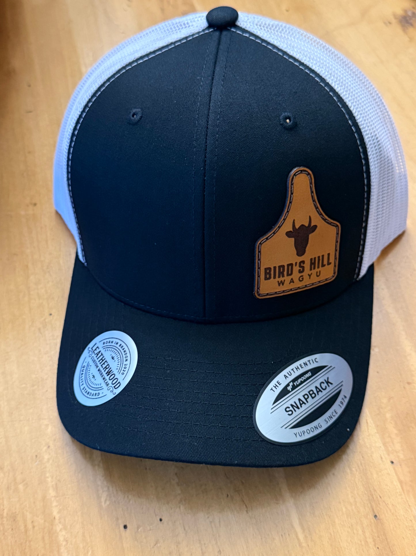 Bird's Hill Wagyu Trucker Hat (cattle tag)